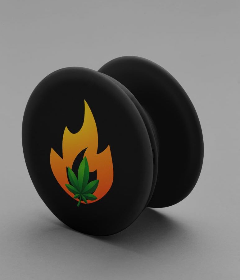 Hellalit Flame Phone Clip